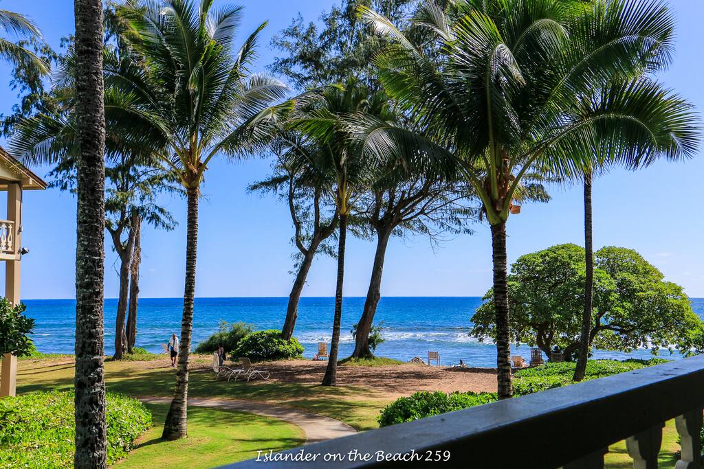 Stunning ocean views from Islander on the Beach