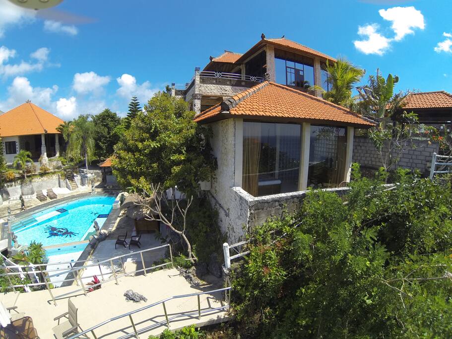 Exterior from Cliff