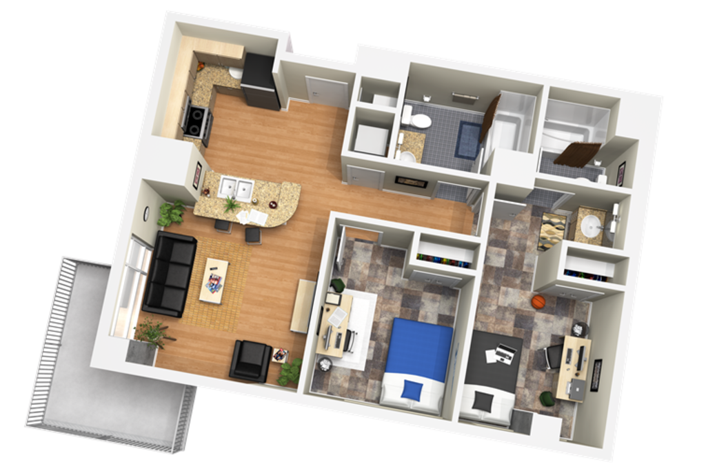 The room on the right
