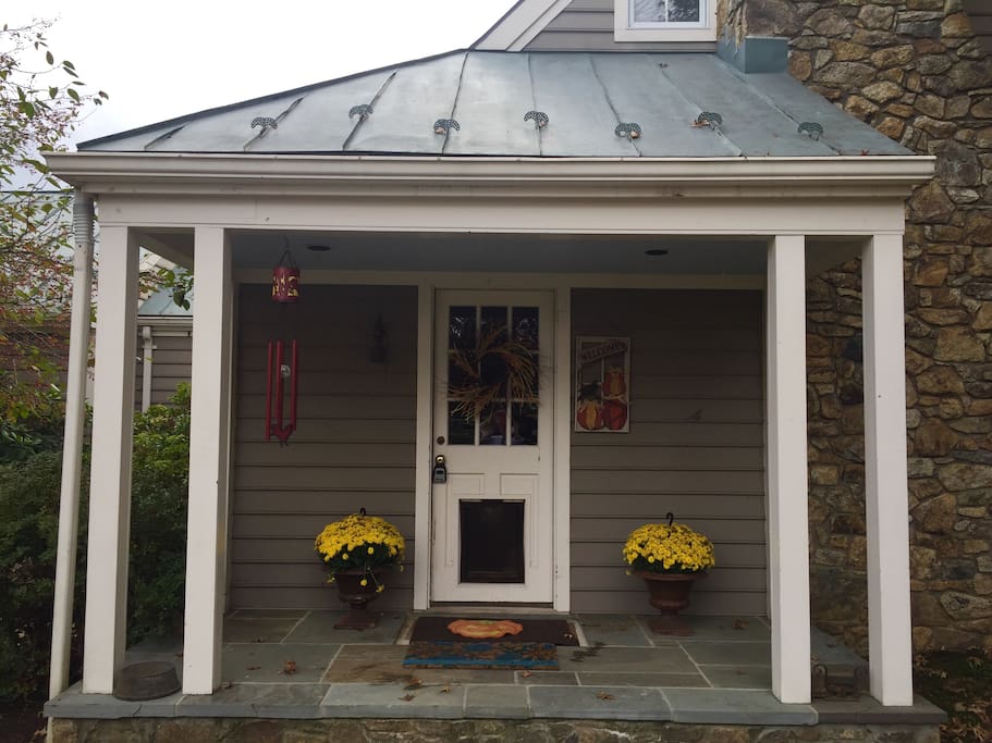 Side entrance
