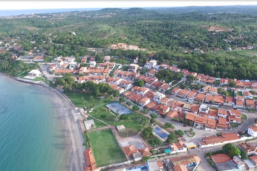 Vista Aérea do Condomínio Parque Enseada do Sol