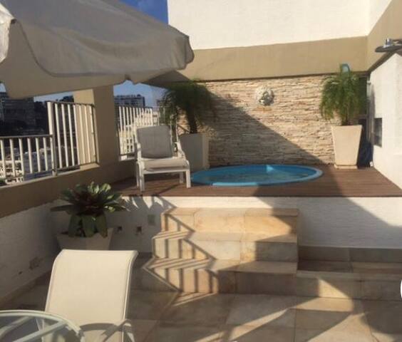 Cobertura duplex Lagoa,Com piscina e linda vista! gallery image 2