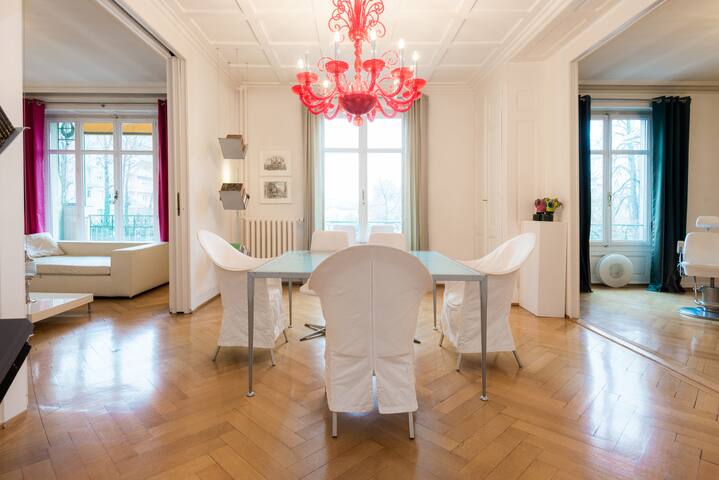 Entire Beautiful Apm’t in central Geneva (200 sqm) gallery image 3