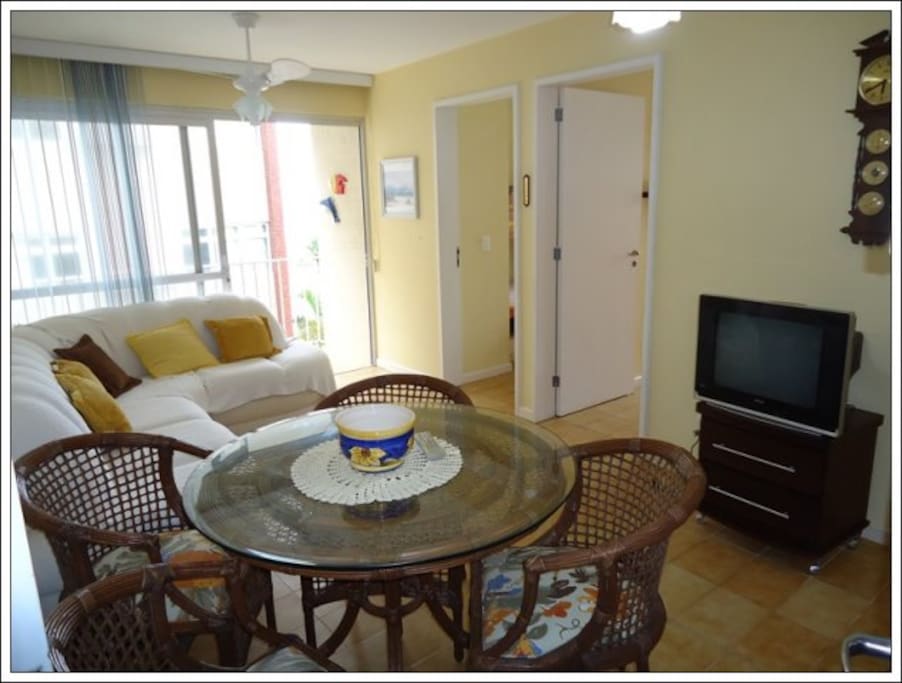Sala de jantar e sala de estar