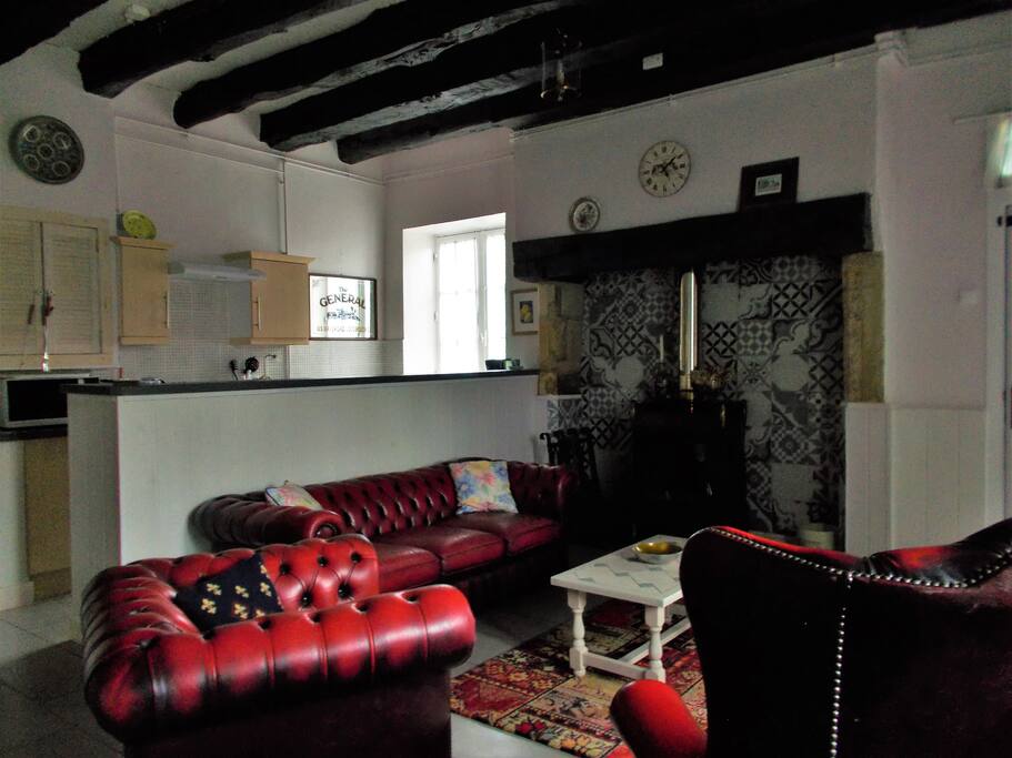 Lounge viewed from stairs