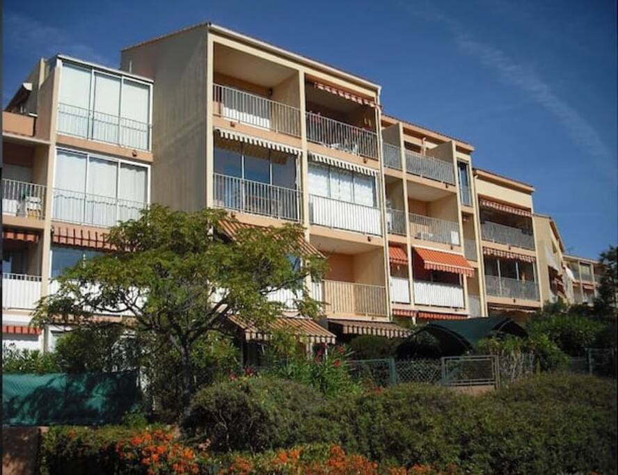 Façade de l'immeuble
