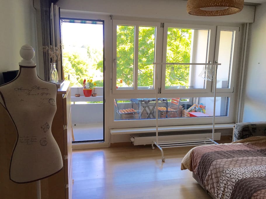 guest room with a view
