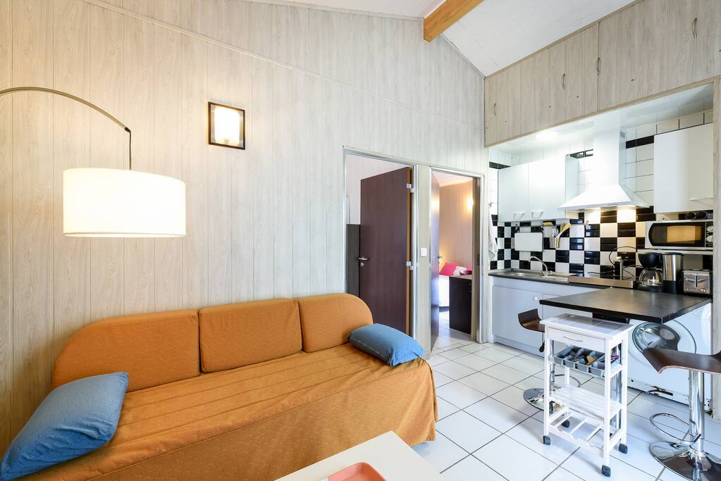 Séjour-salon fonctionnel