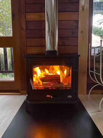 Kingfisher’s Rest Log Cabin, Lake & Mountain Views gallery image 2