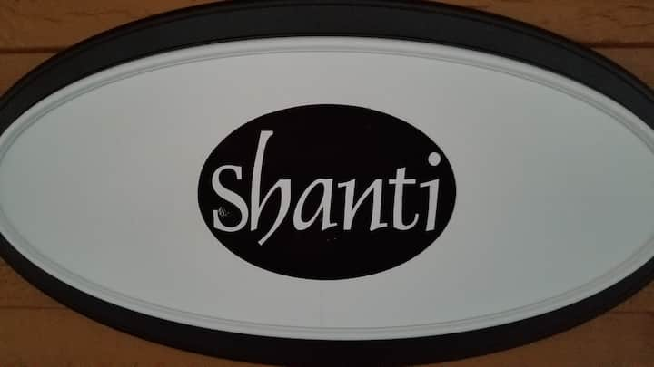 Shanti (peace, calm, congratulations)