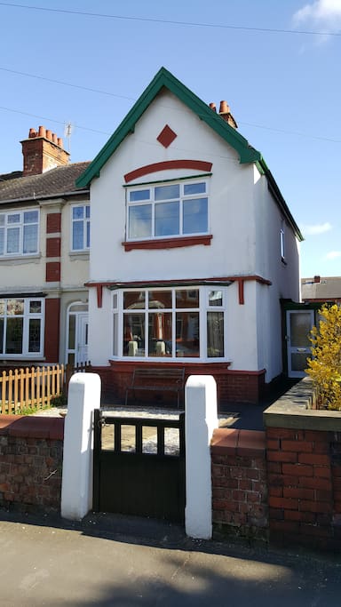 The property is deceptively large end-terrace in a pleasant part of town.