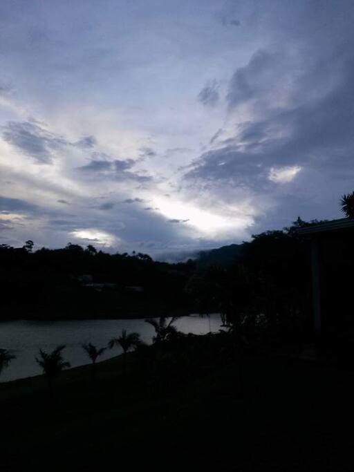 vista de la casa