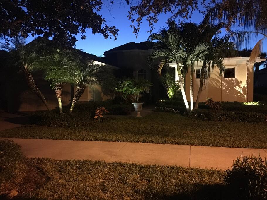 Professional lighting makes the home more inviting.