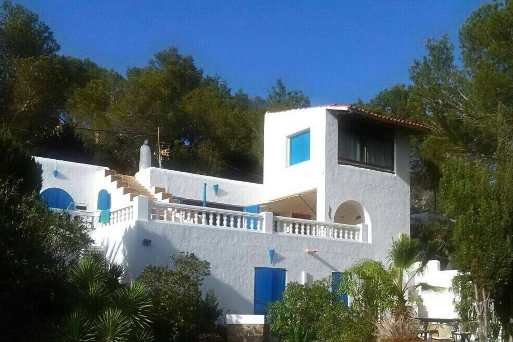 House view from the yard