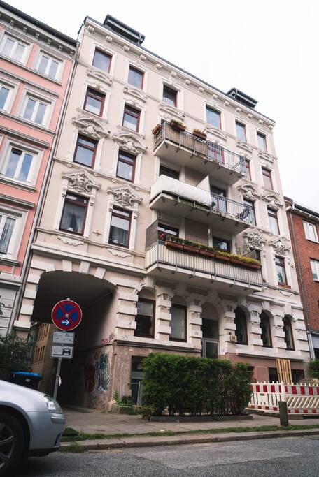 Das Wohnhaus von außen