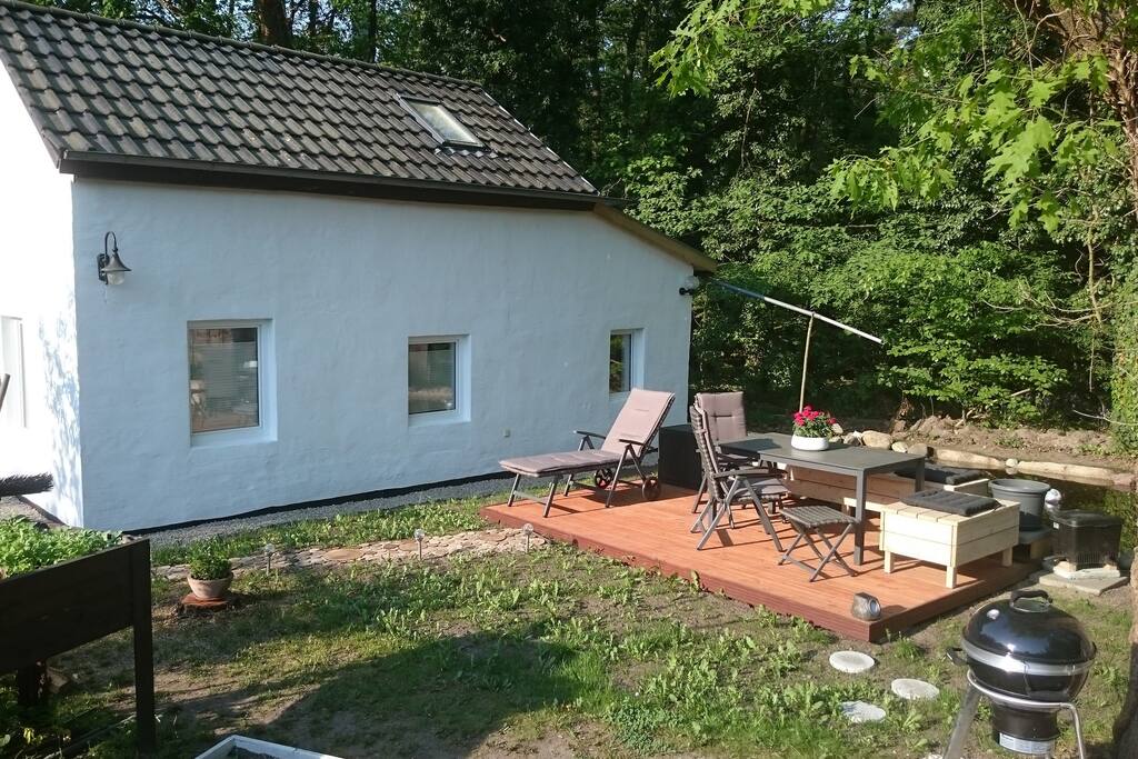 Terrasse mit Grill