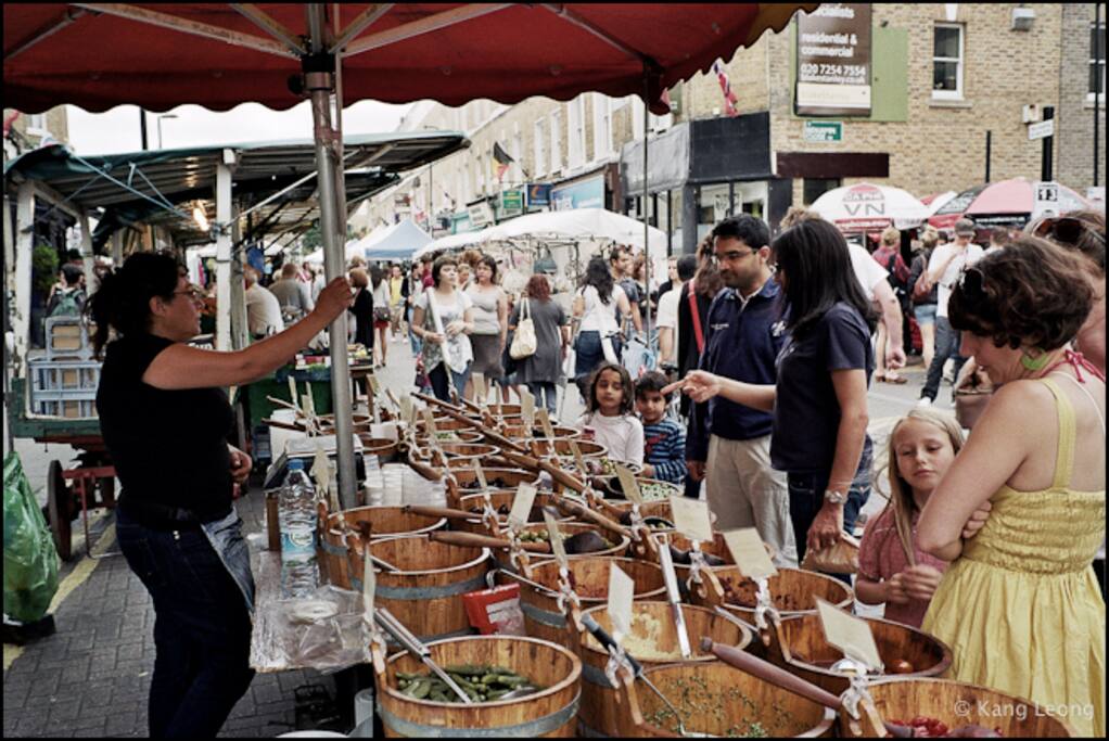 Broadway Market, held every Saturday