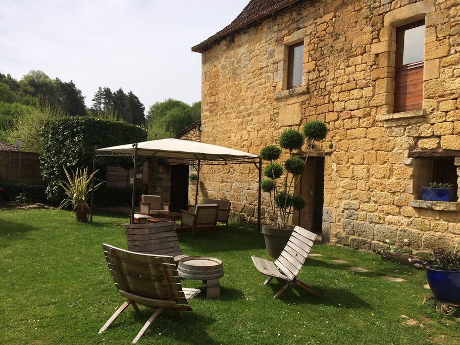 La Licorne, le jardin intérieur