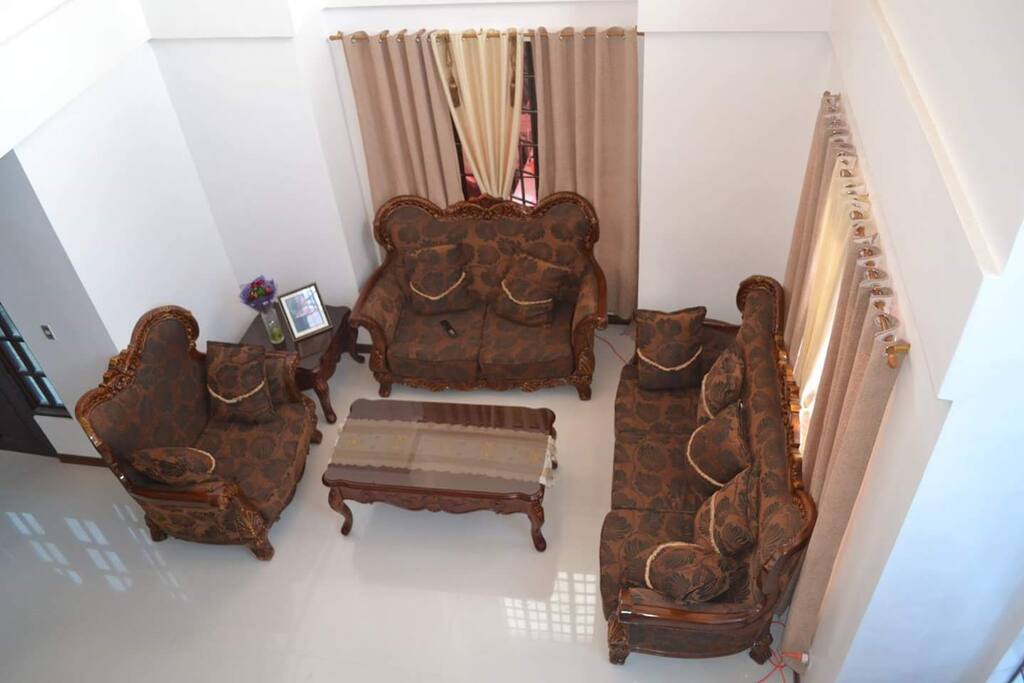 Living room and high ceiling