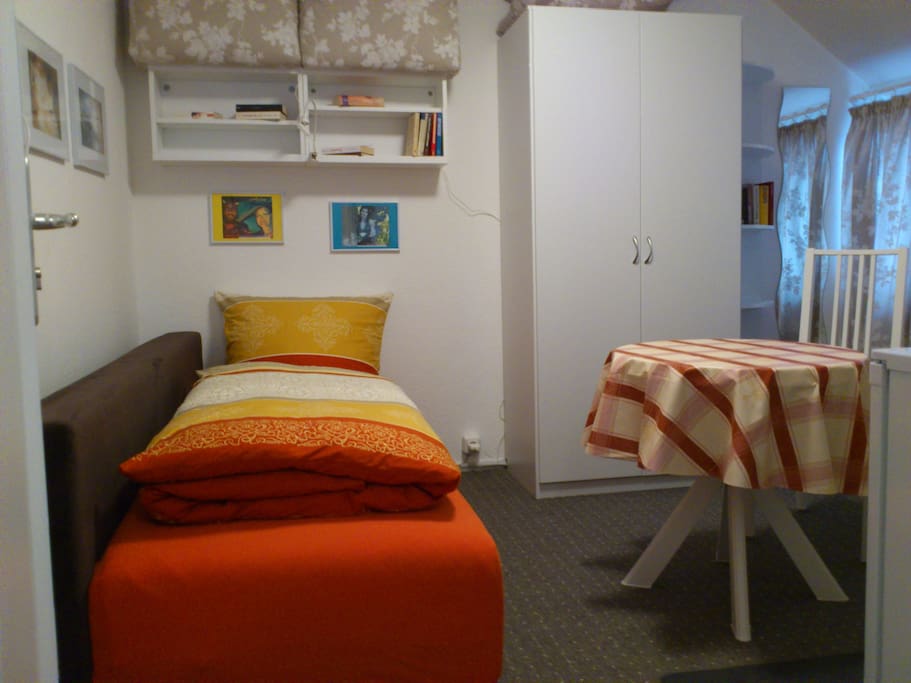 Zimmer 1 als Einzelbett
