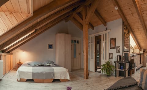 Ruhiges Studio, 10 Min ins Zentrum (U1)