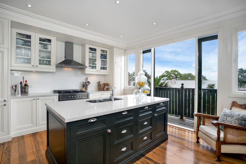 Lovely open kitchen