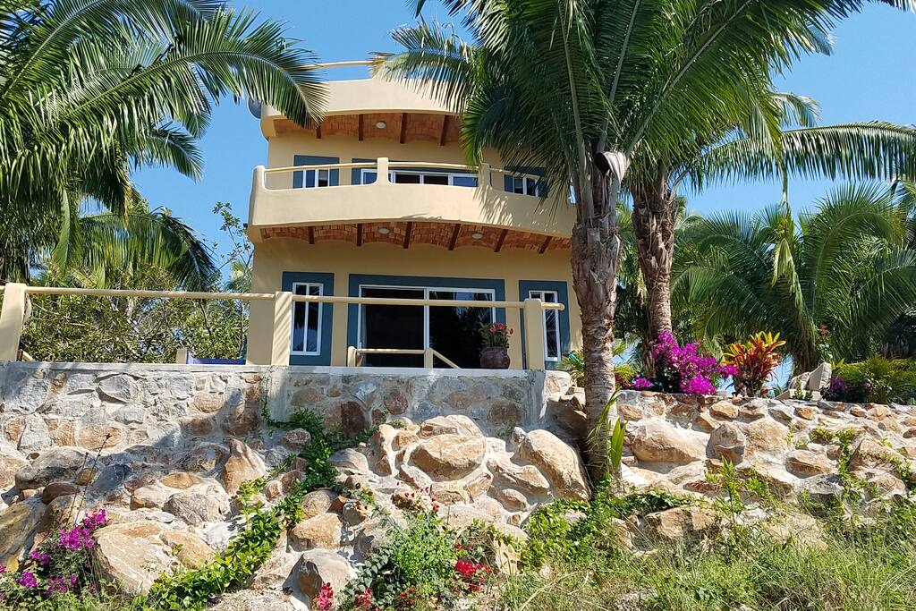 From the ocean side of home