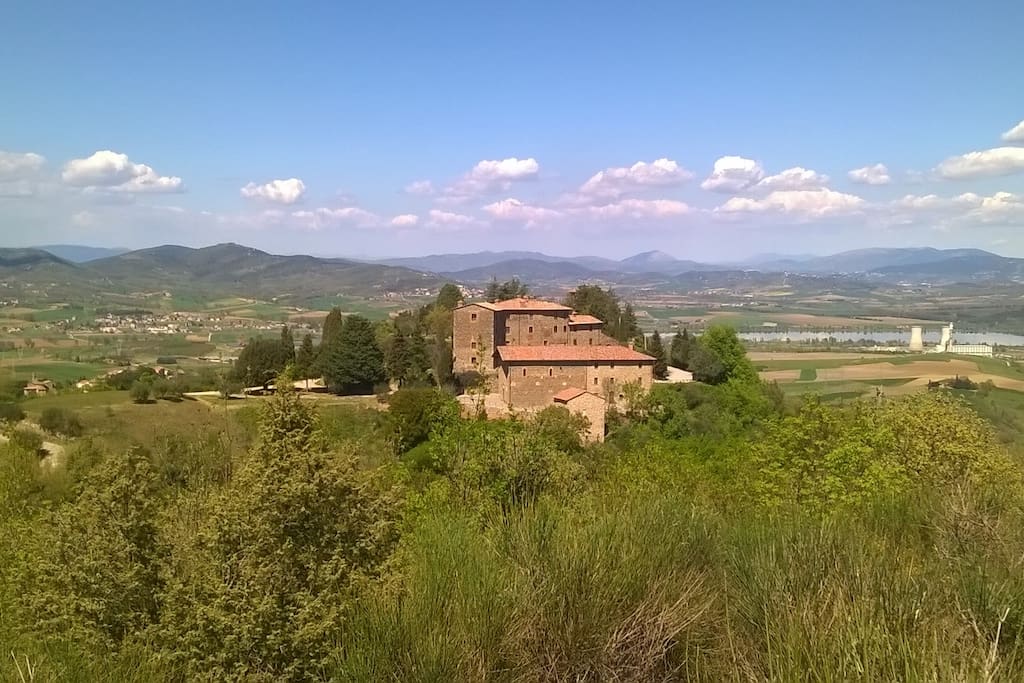 View from the hill around Gaiche