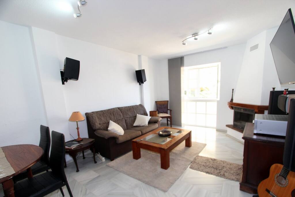 The living room