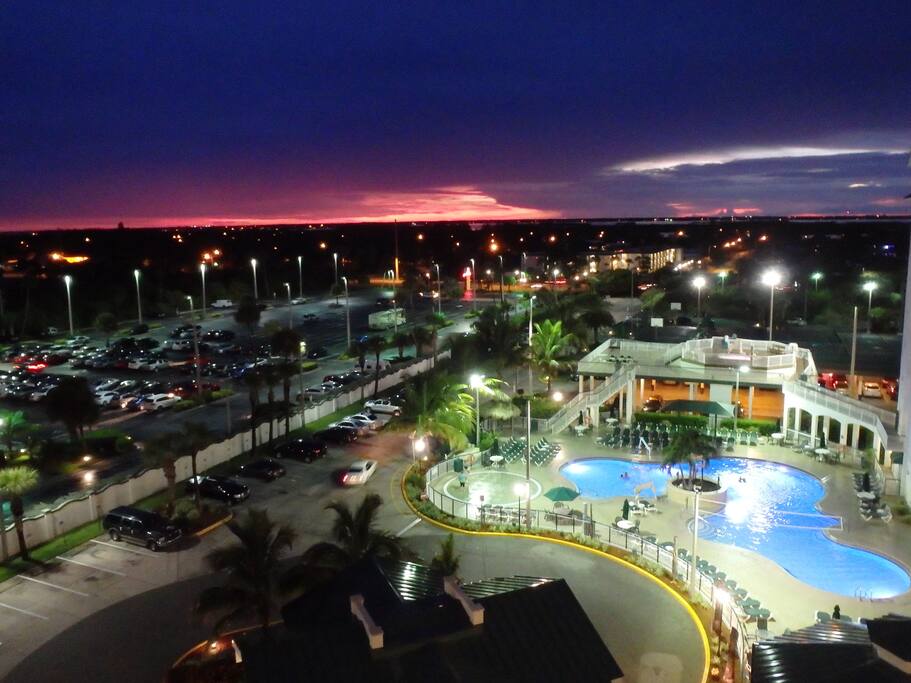 Full use to common areas including pool, large hot tub (on 2nd floor), basketball and tennis courts. Under the hot tub level is the preferred VIP parking for penthouse guests which you will get.