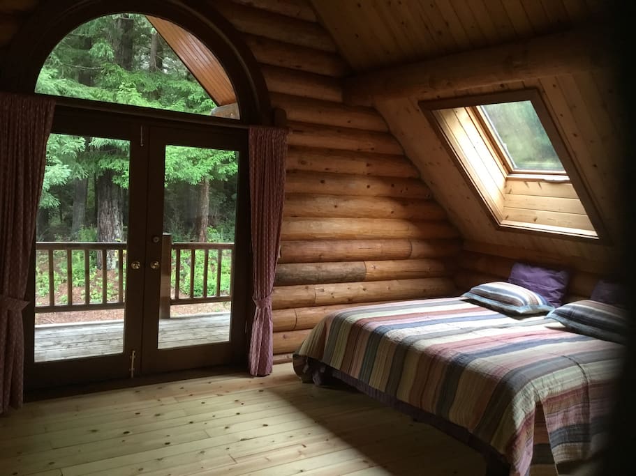 Log cabin room