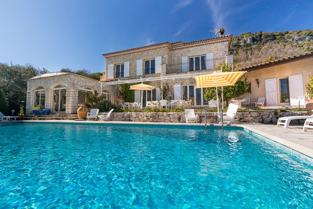 The villa