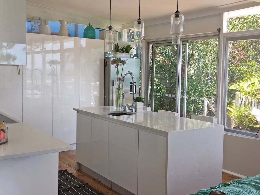 Kitchen full of light