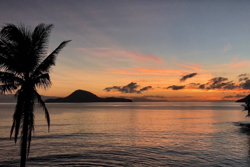 Front view (Atulayan island) sunrise