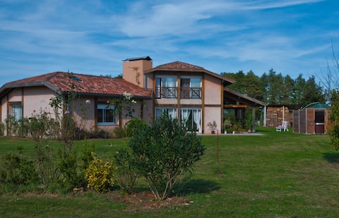 Semi-detached villa with hot tub – Domaine Berraute