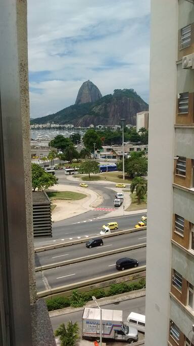 Vista para o Pão de açúcar