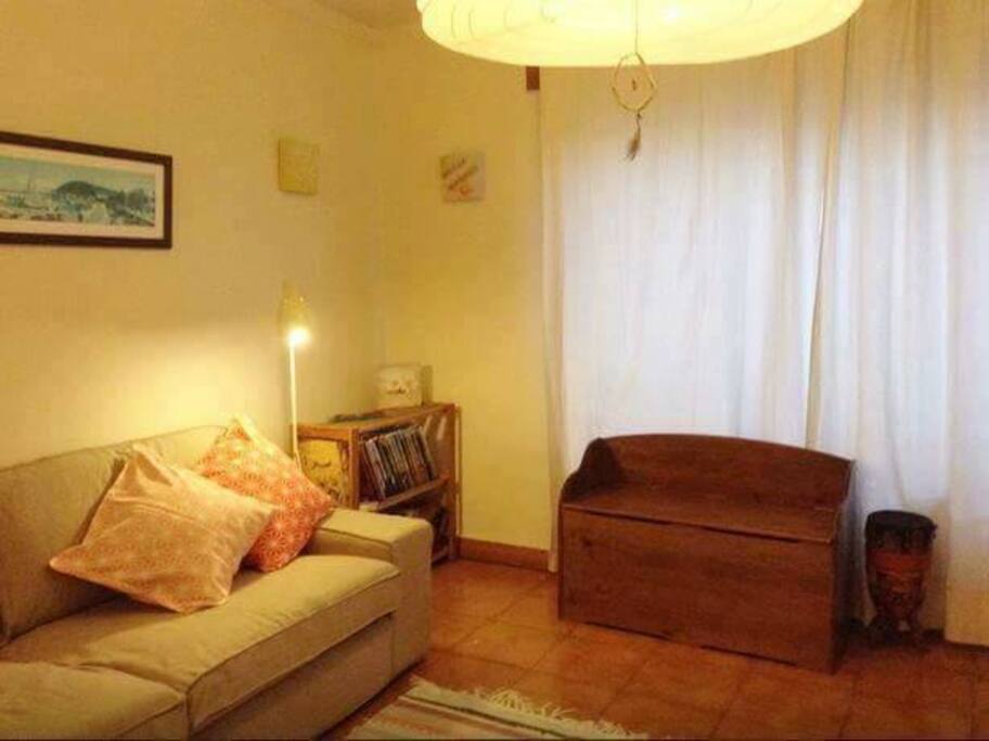 Shared living room with TV