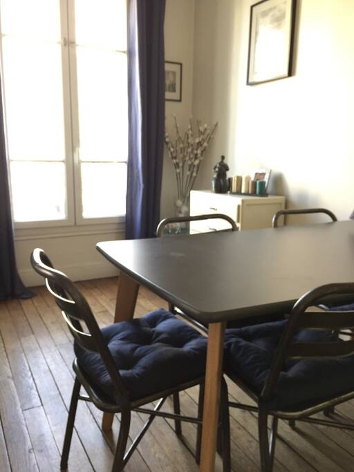 Salon-salle à manger