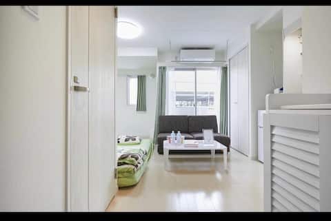 202 /1 min walk　Samezu　 Sta/21min HND/品川駅迄電車で5分