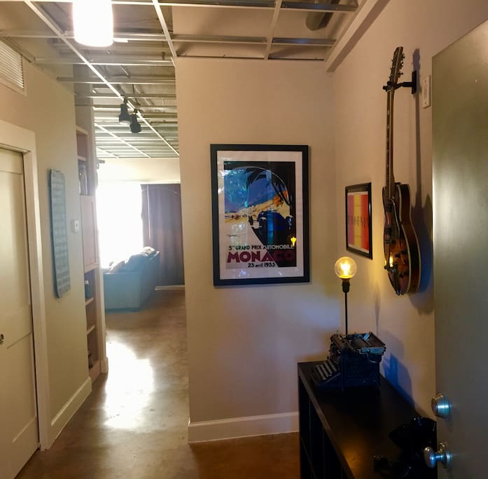 Entry Way to the loft