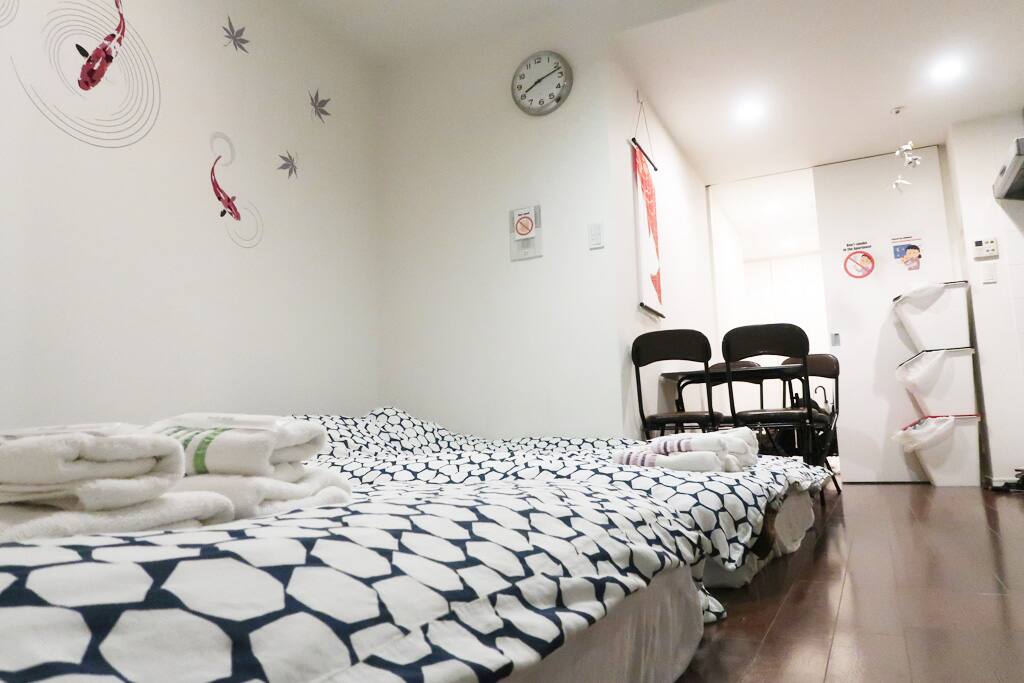 Modern comfortable room on Japan