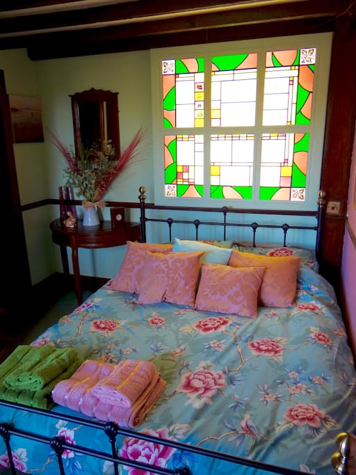 This is the bedroom for our guests.