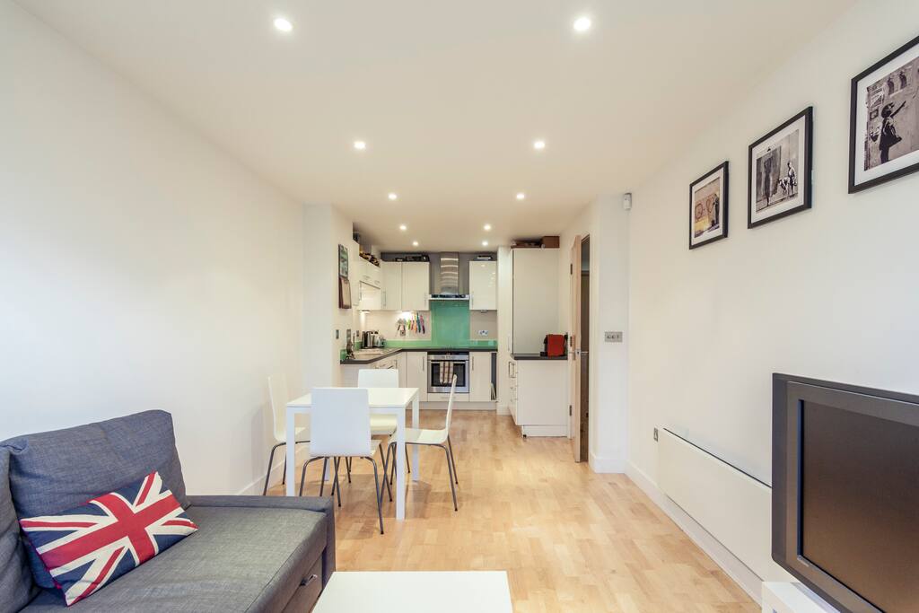 Lounge and dining space