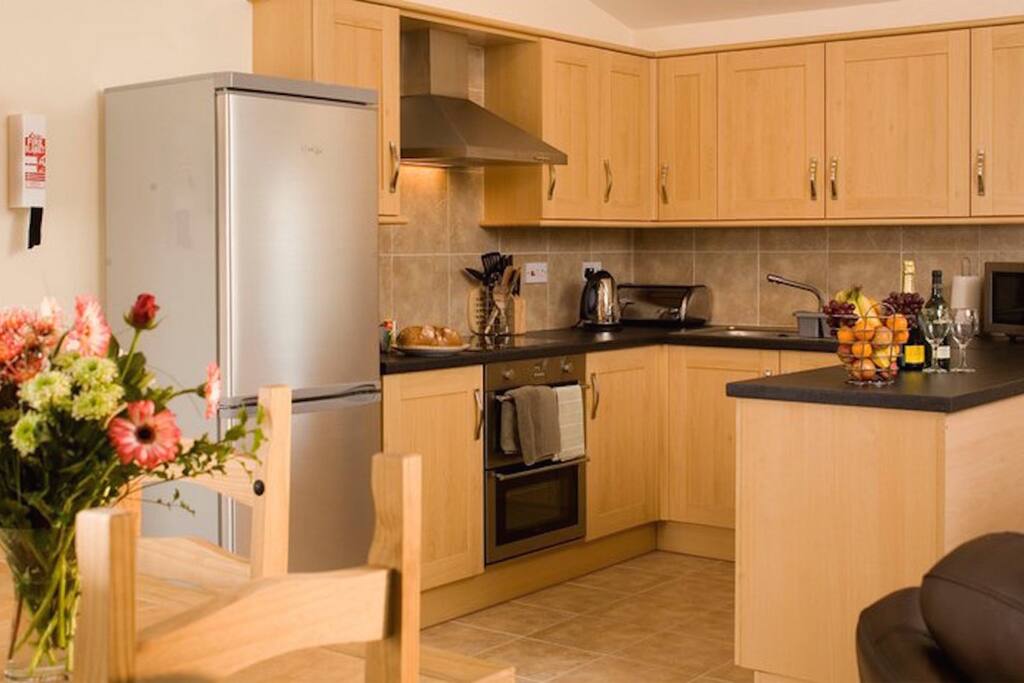 Well equipped kitchen