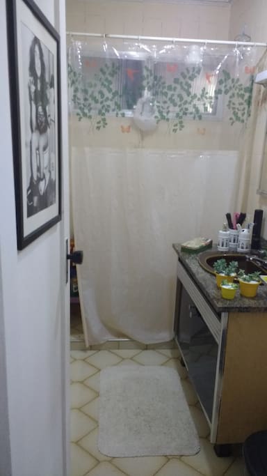 Banheiro compartilhado