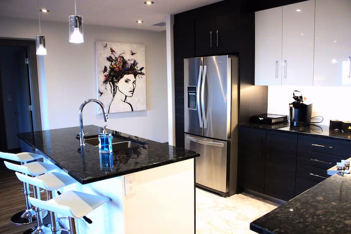 Master Bedroom in a Modern 2 Bedroom Apartment