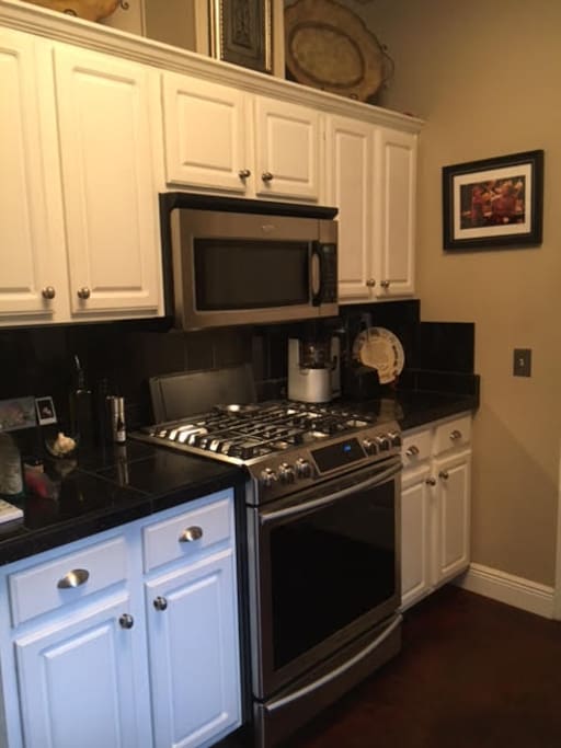 Remodeled Kitchen With Chef Stove