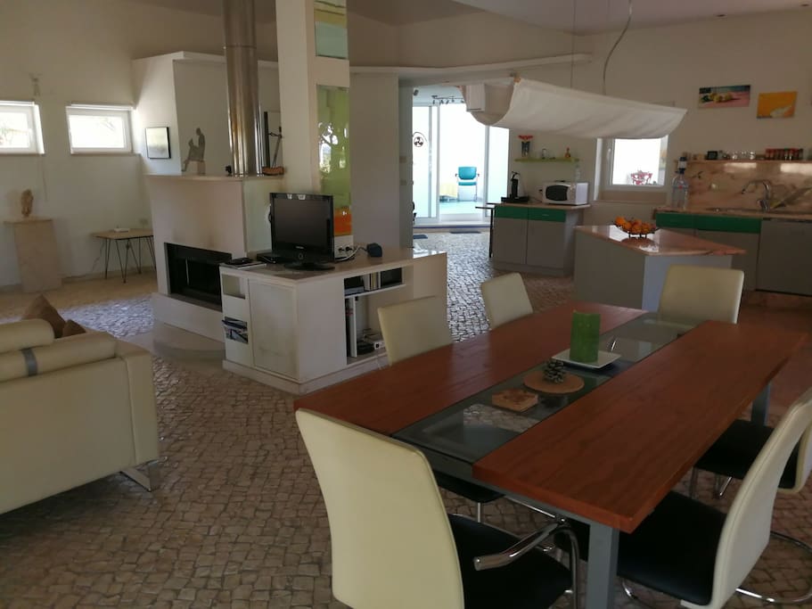 Küche Wohnraum Haupthaus