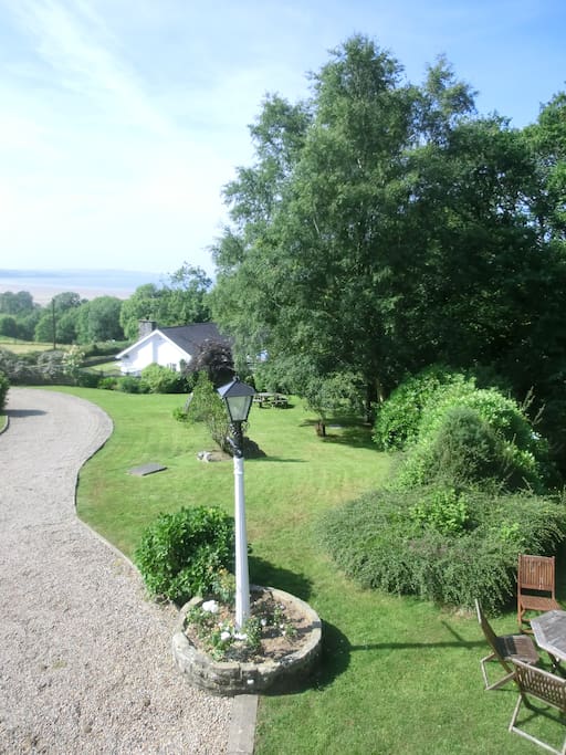 Drive and garden