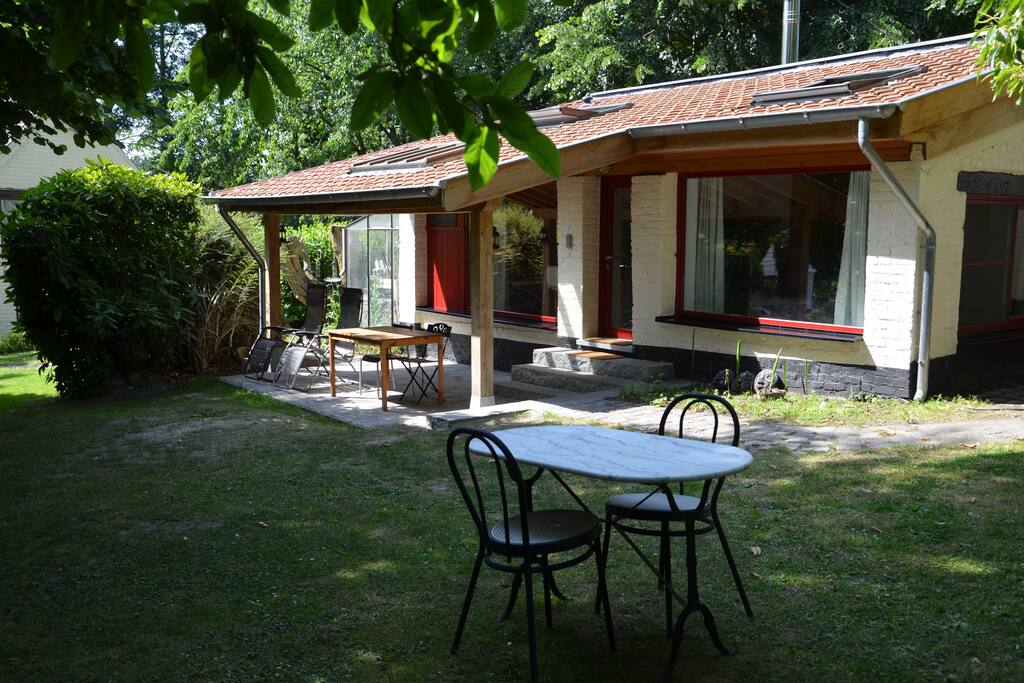 The tiny-house with terrace